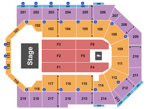 Toyota Arena Trippie Redd Seating Chart